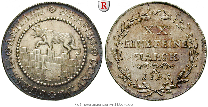 Klicken Sie auf das Bild um es auf Ihrem Rechner zu speichern anhalt-friedrich-albrecht-1-2-taler/49771.jpg