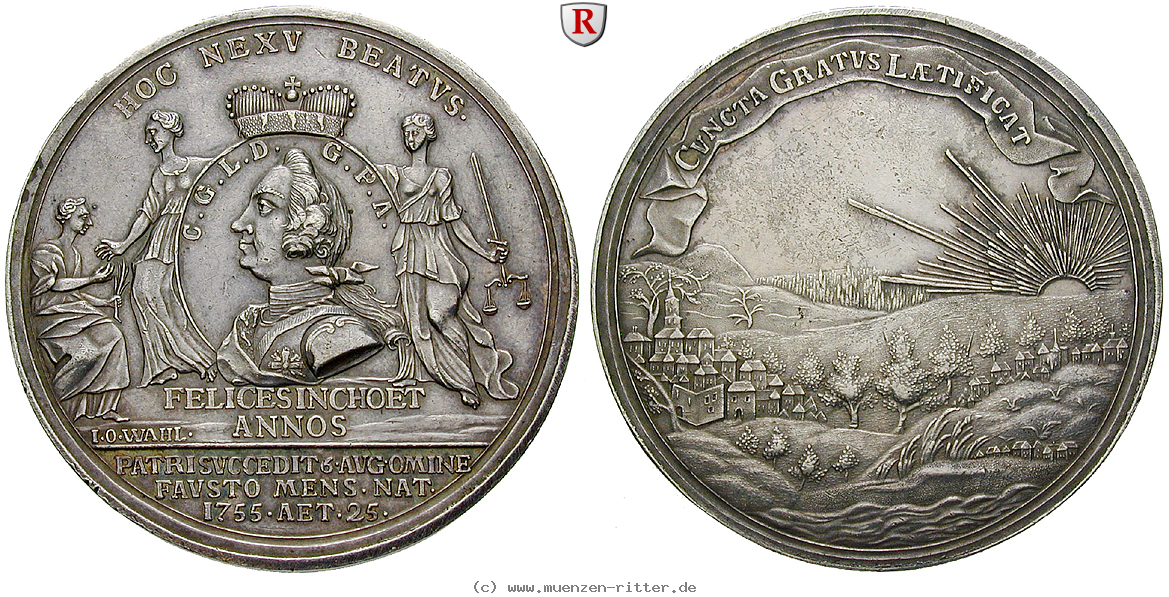 Klicken Sie auf das Bild um es auf Ihrem Rechner zu speichern anhalt-karl-georg-lebrecht-silbermedaille/81146.jpg