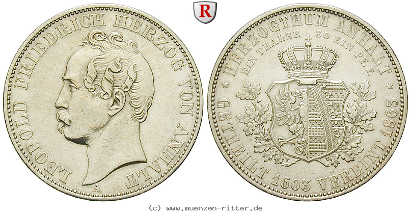 Klicken Sie auf das Bild um es auf Ihrem Rechner zu speichern anhalt-leopold-friedrich-vereinstaler/50777.jpg