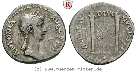 Klicken Sie auf das Bild um es auf Ihrem Rechner zu speichern antonia-mutter-des-claudius-denar/21268.jpg