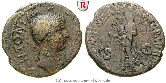 Klicken Sie auf das Bild um es auf Ihrem Rechner zu speichern antonia-mutter-des-claudius-dupondius/51904.jpg