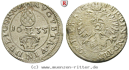 Klicken Sie auf das Bild um es auf Ihrem Rechner zu speichern augsburg-reichsstadt-1-2-batzen/36097.jpg
