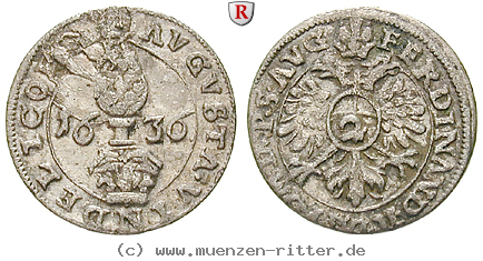 Klicken Sie auf das Bild um es auf Ihrem Rechner zu speichern augsburg-reichsstadt-1-2-batzen/75927.jpg