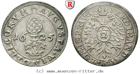 Klicken Sie auf das Bild um es auf Ihrem Rechner zu speichern augsburg-reichsstadt-1-2-batzen/75928.jpg