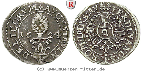 Klicken Sie auf das Bild um es auf Ihrem Rechner zu speichern augsburg-reichsstadt-1-2-batzen/75936.jpg
