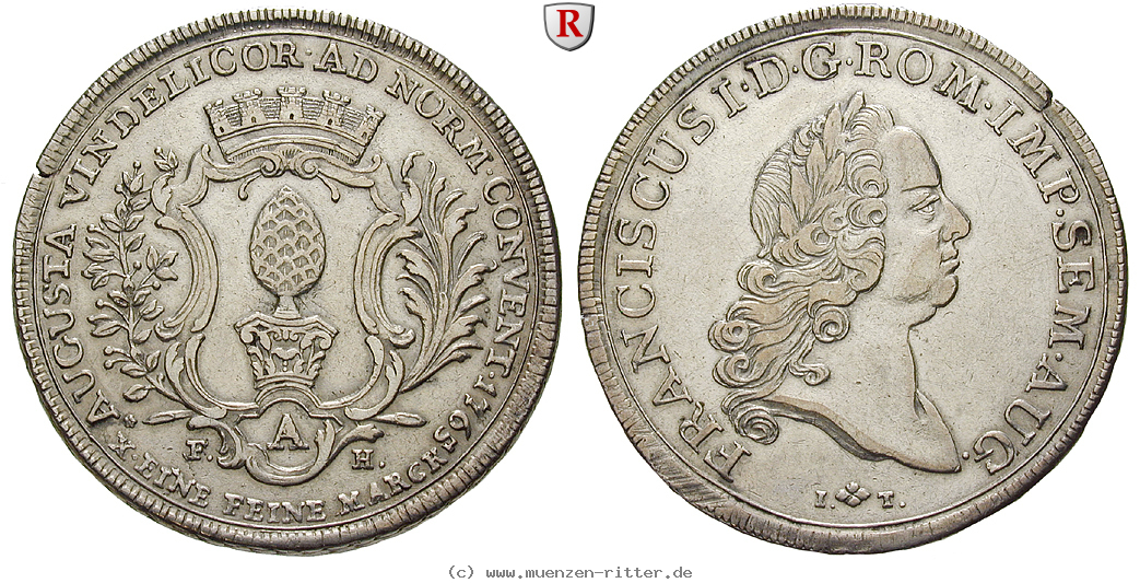 Klicken Sie auf das Bild um es auf Ihrem Rechner zu speichern augsburg-reichsstadt-konventionstaler/35401.jpg