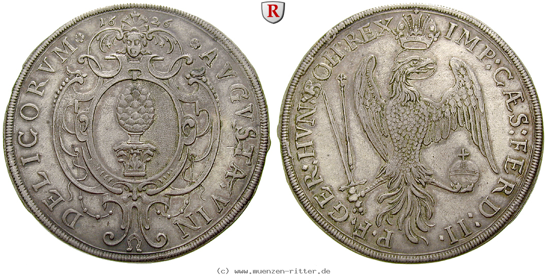 Klicken Sie auf das Bild um es auf Ihrem Rechner zu speichern augsburg-reichsstadt-taler/27231.jpg