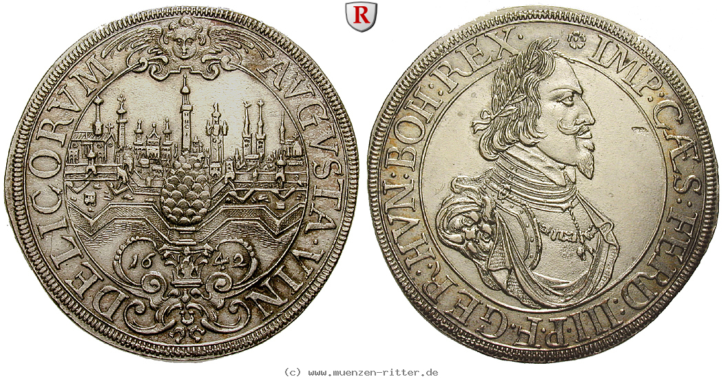 Klicken Sie auf das Bild um es auf Ihrem Rechner zu speichern augsburg-reichsstadt-taler/35407.jpg
