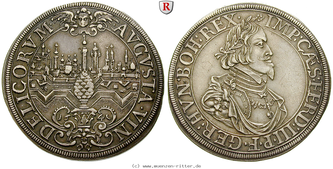 Klicken Sie auf das Bild um es auf Ihrem Rechner zu speichern augsburg-reichsstadt-taler/35410.jpg