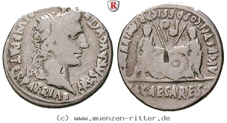 Klicken Sie auf das Bild um es auf Ihrem Rechner zu speichern augustus-denar/12311.jpg