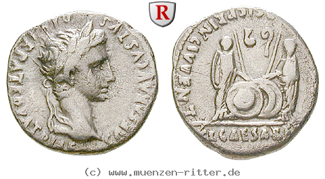 Klicken Sie auf das Bild um es auf Ihrem Rechner zu speichern augustus-denar/21900.jpg
