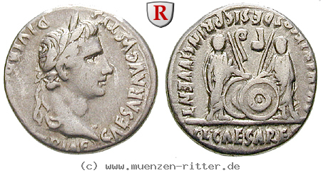 Klicken Sie auf das Bild um es auf Ihrem Rechner zu speichern augustus-denar/24836.jpg
