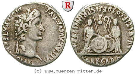 Klicken Sie auf das Bild um es auf Ihrem Rechner zu speichern augustus-denar/36329.jpg