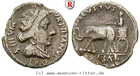 Klicken Sie auf das Bild um es auf Ihrem Rechner zu speichern augustus-denar/36683.jpg