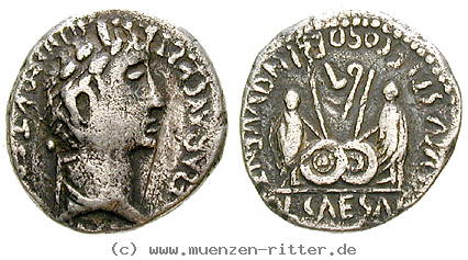 Klicken Sie auf das Bild um es auf Ihrem Rechner zu speichern augustus-denar/43115.jpg