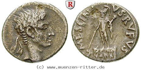 Klicken Sie auf das Bild um es auf Ihrem Rechner zu speichern augustus-denar/50063.jpg