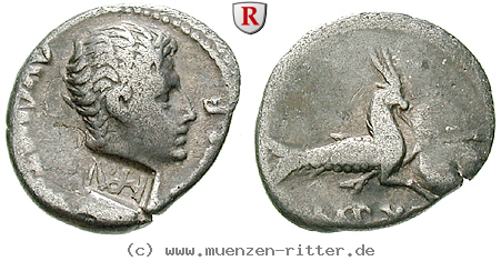 Klicken Sie auf das Bild um es auf Ihrem Rechner zu speichern augustus-denar/69035.jpg