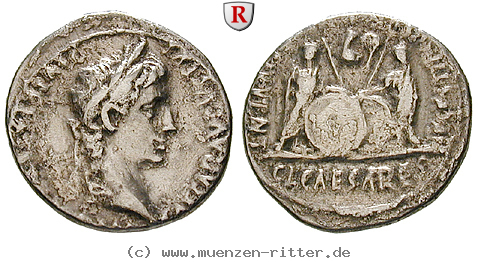 Klicken Sie auf das Bild um es auf Ihrem Rechner zu speichern augustus-denar/81778.jpg