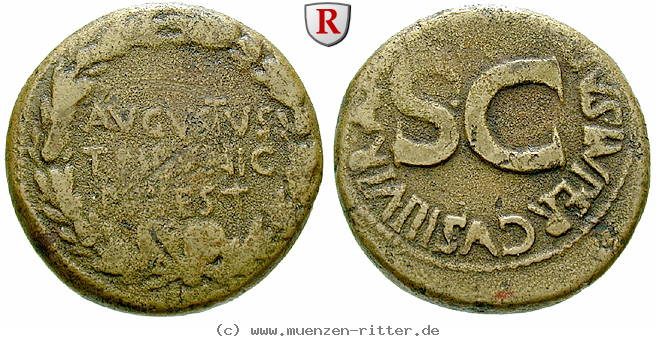 Klicken Sie auf das Bild um es auf Ihrem Rechner zu speichern augustus-dupondius/54957.jpg
