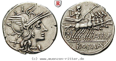Klicken Sie auf das Bild um es auf Ihrem Rechner zu speichern aurelius-rufus-denar/91366.jpg