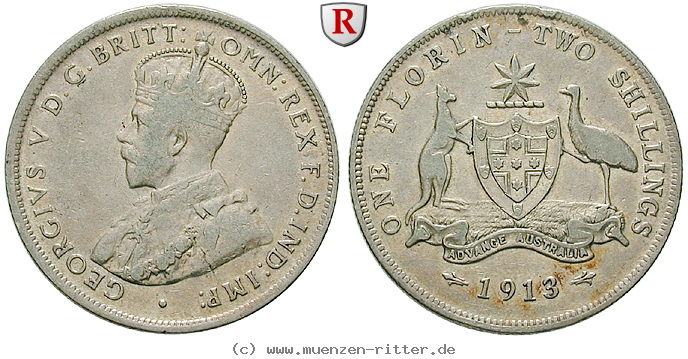 Klicken Sie auf das Bild um es auf Ihrem Rechner zu speichern australien-george-v-florin/64909.jpg