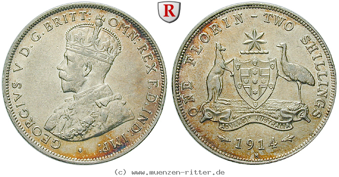 Klicken Sie auf das Bild um es auf Ihrem Rechner zu speichern australien-george-v-florin/64910.jpg