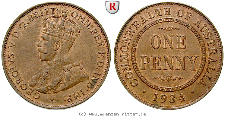 Klicken Sie auf das Bild um es auf Ihrem Rechner zu speichern australien-george-v-penny/64933.jpg