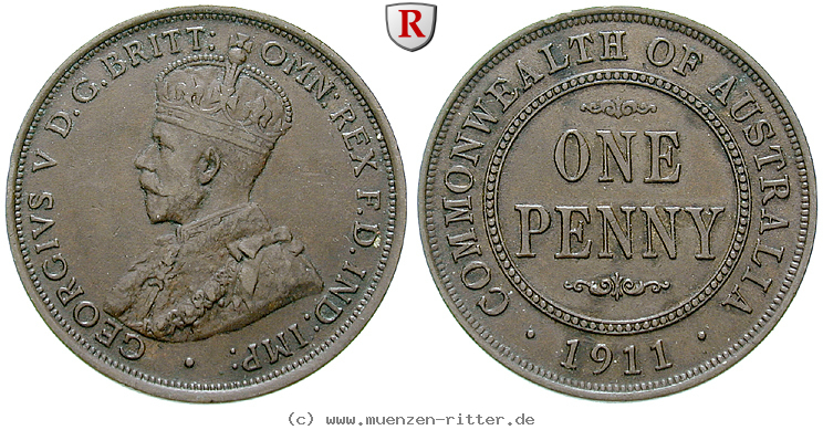 Klicken Sie auf das Bild um es auf Ihrem Rechner zu speichern australien-george-v-penny/64934.jpg