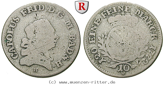 Klicken Sie auf das Bild um es auf Ihrem Rechner zu speichern baden-karl-friedrich-10-kreuzer/75940.jpg
