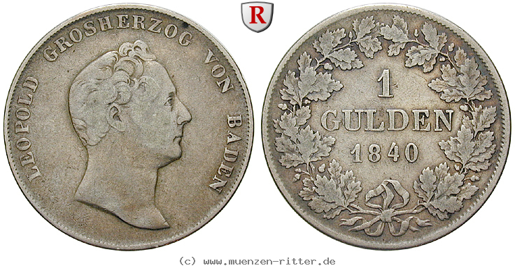 Klicken Sie auf das Bild um es auf Ihrem Rechner zu speichern baden-karl-leopold-friedrich-gulden/81947.jpg