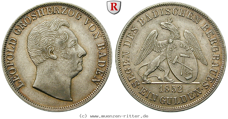 Klicken Sie auf das Bild um es auf Ihrem Rechner zu speichern baden-karl-leopold-friedrich-gulden/93807.jpg