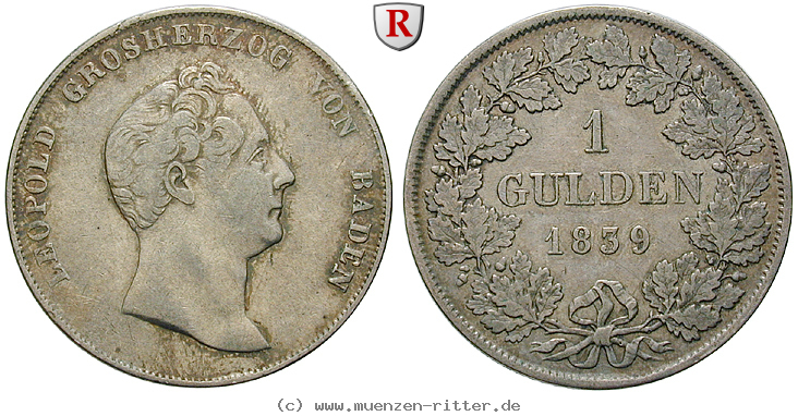 Klicken Sie auf das Bild um es auf Ihrem Rechner zu speichern baden-karl-leopold-friedrich-gulden/97292.jpg