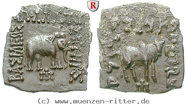Klicken Sie auf das Bild um es auf Ihrem Rechner zu speichern baktrien-und-indien-apollodotos-i-hemidrachme/43857.jpg