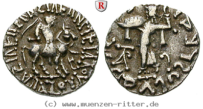 Klicken Sie auf das Bild um es auf Ihrem Rechner zu speichern baktrien-und-indien-azes-i-ii-drachme/62629.jpg