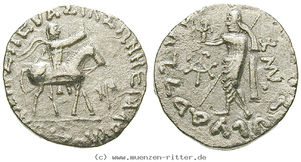 Klicken Sie auf das Bild um es auf Ihrem Rechner zu speichern baktrien-und-indien-azes-ii-tetradrachme/42551.jpg