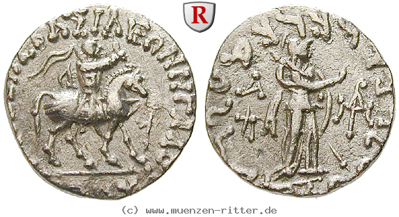 Klicken Sie auf das Bild um es auf Ihrem Rechner zu speichern baktrien-und-indien-azes-ii-tetradrachme/43041.jpg