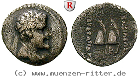 Klicken Sie auf das Bild um es auf Ihrem Rechner zu speichern baktrien-und-indien-eukratides-obol/62634.jpg