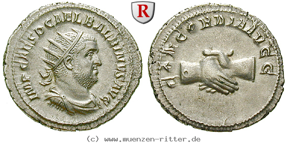 Klicken Sie auf das Bild um es auf Ihrem Rechner zu speichern balbinus-antoninian/47183.jpg