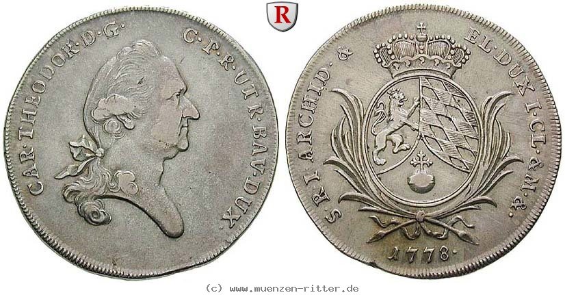 Klicken Sie auf das Bild um es auf Ihrem Rechner zu speichern bayern-karl-theodor-1-2-taler/81712.jpg