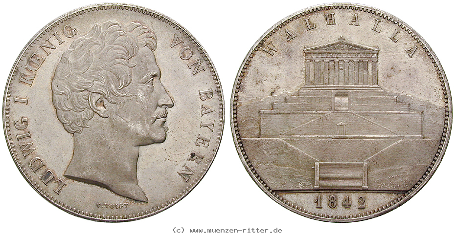 Klicken Sie auf das Bild um es auf Ihrem Rechner zu speichern bayern-ludwig-i-geschichtsdoppeltaler/22434.jpg