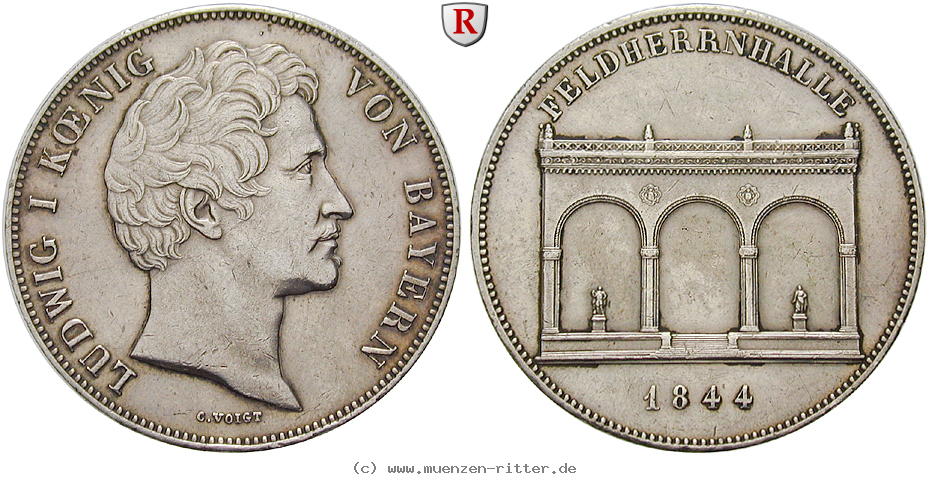 Klicken Sie auf das Bild um es auf Ihrem Rechner zu speichern bayern-ludwig-i-geschichtsdoppeltaler/25278.jpg