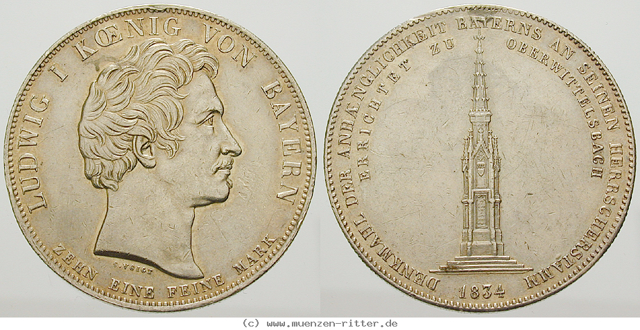 Klicken Sie auf das Bild um es auf Ihrem Rechner zu speichern bayern-ludwig-i-geschichtstaler/34723.jpg
