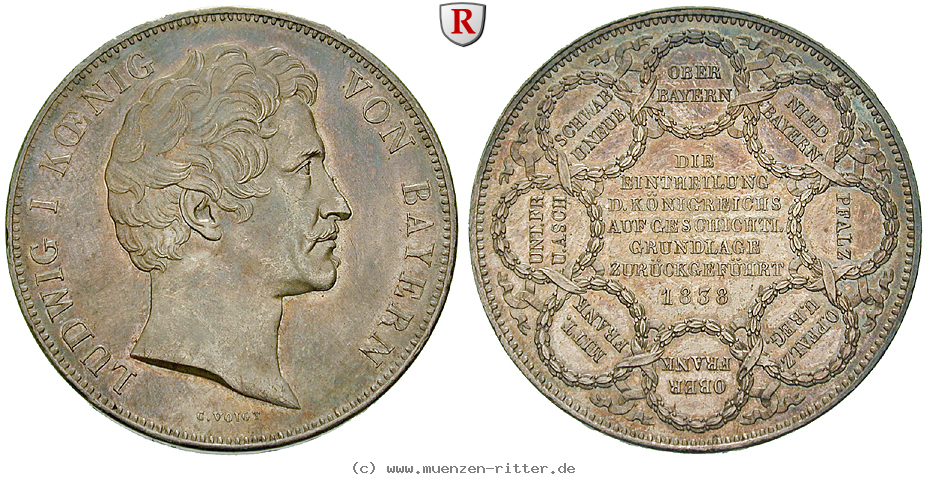 Klicken Sie auf das Bild um es auf Ihrem Rechner zu speichern bayern-ludwig-i-geschichtstaler/53531.jpg