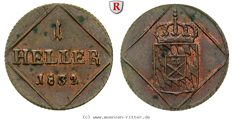 Klicken Sie auf das Bild um es auf Ihrem Rechner zu speichern bayern-ludwig-i-heller/36265.jpg