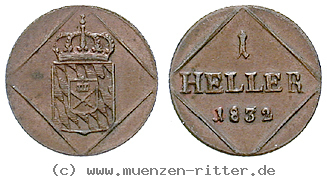 Klicken Sie auf das Bild um es auf Ihrem Rechner zu speichern bayern-ludwig-i-heller/48191.jpg