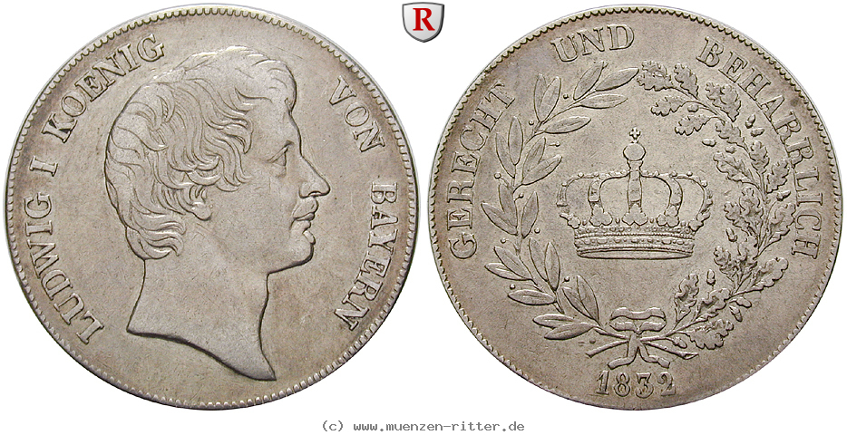Klicken Sie auf das Bild um es auf Ihrem Rechner zu speichern bayern-ludwig-i-kronentaler/25262.jpg
