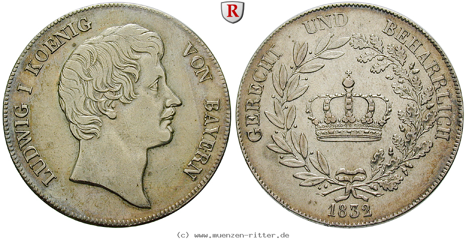Klicken Sie auf das Bild um es auf Ihrem Rechner zu speichern bayern-ludwig-i-kronentaler/88133.jpg
