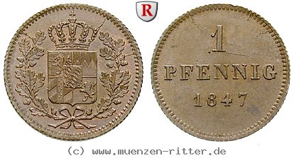 Klicken Sie auf das Bild um es auf Ihrem Rechner zu speichern bayern-ludwig-i-pfennig/36065.jpg