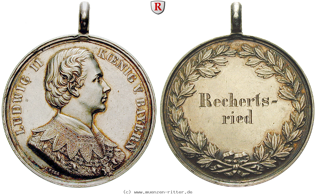 Klicken Sie auf das Bild um es auf Ihrem Rechner zu speichern bayern-ludwig-ii-buergermeistermedaille/51850.jpg