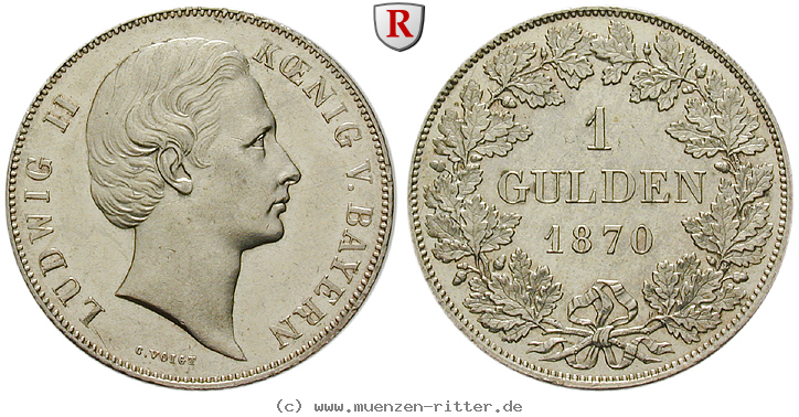 Klicken Sie auf das Bild um es auf Ihrem Rechner zu speichern bayern-ludwig-ii-gulden/22448.jpg